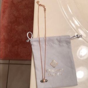 Kendra Scott Rose Gold Necklace